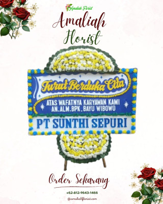Papan Bunga Duka di Wara